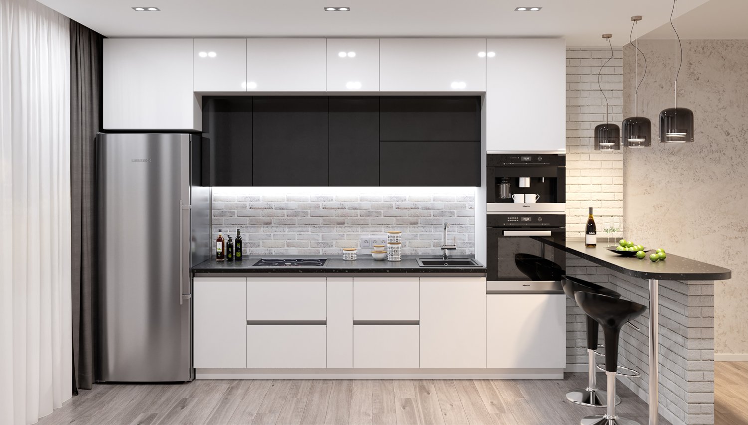 Кухня Современный стиль 07