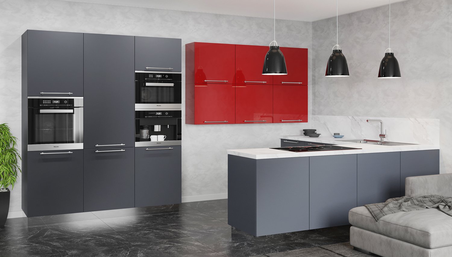 Кухня Современный стиль 06