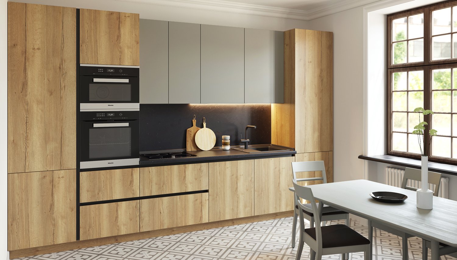 Кухня Скандинавский стиль 02